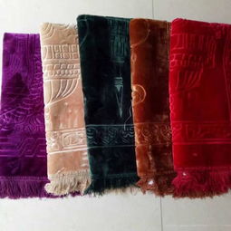 压花印花热销防滑加厚祈祷毯 丹娜针织穆斯林用品的优质选择